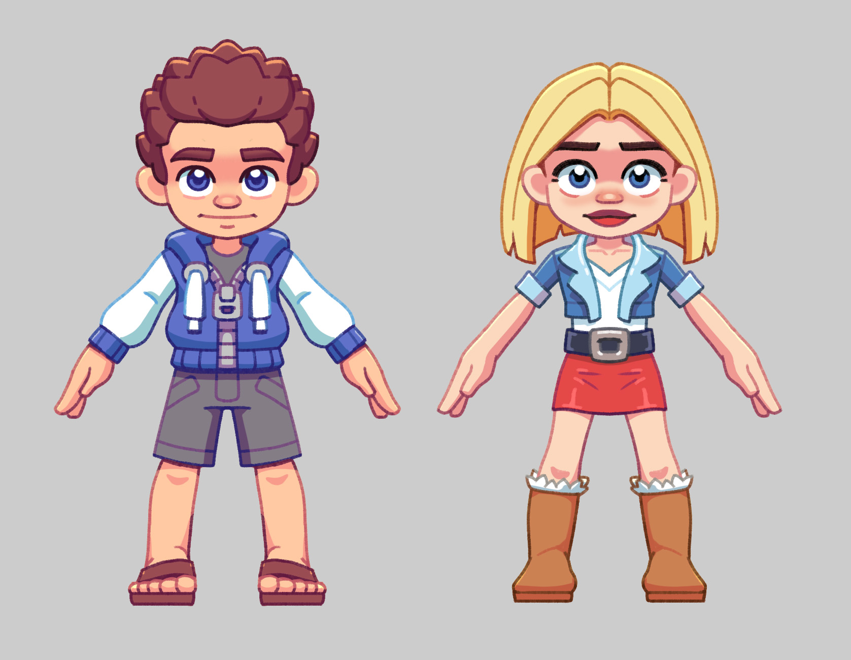 Auravale character concepts