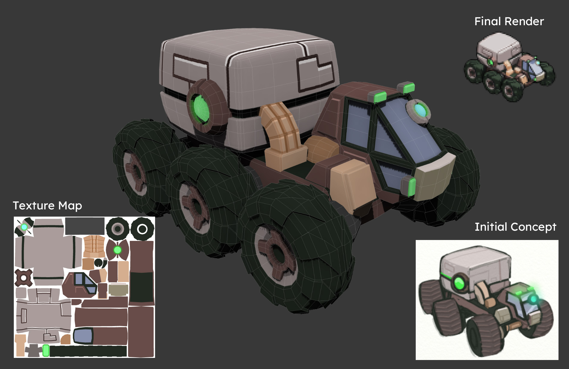 Rover 3D model